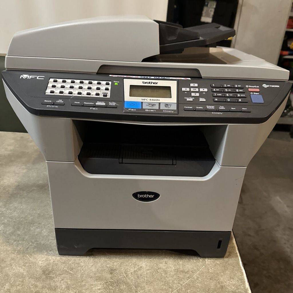 Printers Brother MFC8460N Network AllinOne Laser Printer was sold